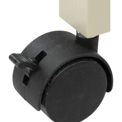 Desserte à roulettes 3 niveaux (40 x 15 x 75 cm) Colorama Beige