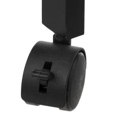 Desserte à roulettes 3 niveaux (40 x 15 x 75 cm) Colorama Noir