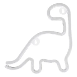 Dinosaure lumineux néon enfant (H23 cm) Vert