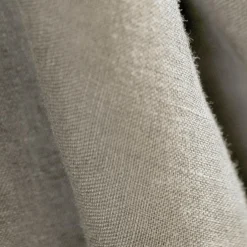 Drap housse lin lavé (160 x 200 cm) Louise Beige