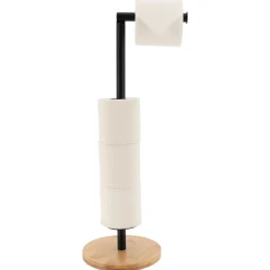 Dérouleur papier toilette avec réserve Harmonie Noir