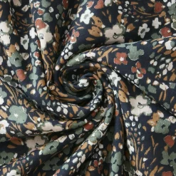 Edredon gaze de coton (90 x 200 cm) Constance Bleu nuit