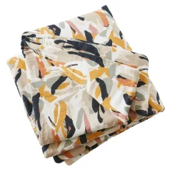 Edredon gaze de coton (90 x 200 cm) Mathilda Mullticolore