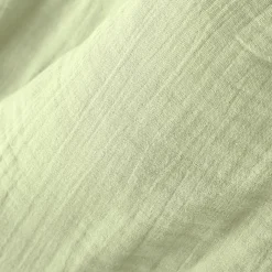 Edredon gaze de coton (150 x 150 cm) Gaïa Vert tilleul