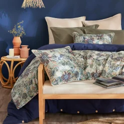 Edredon velours (90 x 220 cm) Dolores Vert