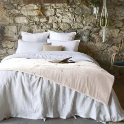 Edredon velours de coton (90 x 200 cm) Victor Beige pampa