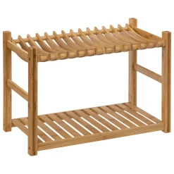 Egouttoir en bambou 2 niveaux (53 x 24 cm) Siao Naturel