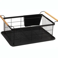 Egouttoir en métal (46 x 32 cm) Blackwood Noir