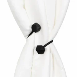 Embrasse rideau Twist Noire