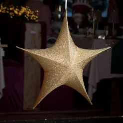 Etoile de Noël à suspendre (D180 cm) Christmas Or