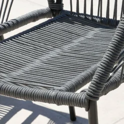 Fauteuil de jardin empilable Seville - Gris