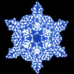 Flocon lumineux 360 LED (H85 cm) Hiverno Blanc froid