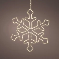 Flocon lumineux à suspendre 335 LED (D58 cm) Everest Blanc chaud