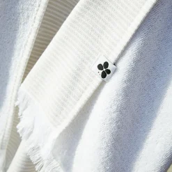 Fouta coton et éponge (95 x 180 cm) Naël Beige sable