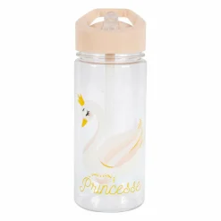 Gourde enfant plastique (17,5 cm) Cygne Rose