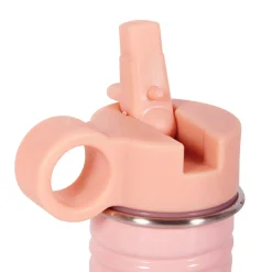 Gourde métal enfant (16 cm) Licorne Rose