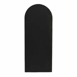 Grand miroir à poser en métal (H173 cm) Industriel Noir