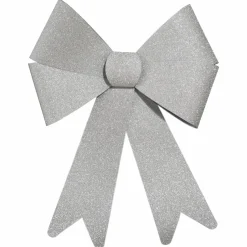 Grand nœud (H30 cm) Alaska Argent