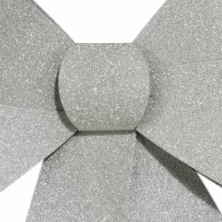 Grand nœud (H30 cm) Alaska Argent