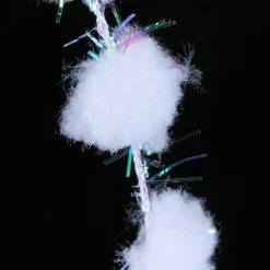 Guirlande de boules de neige (250 cm) Alaska Blanc