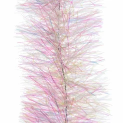 Guirlande de Noël (D7,50 cm) Alpine XL Blanc irisé