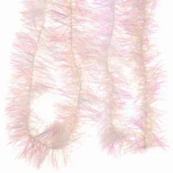 Guirlande de Noël (D10 cm) Candy Blanc irisé