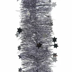 Guirlande de Noël (D10 cm) étoilée Alpine Lilas