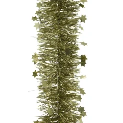 Guirlande de Noël (D10 cm) étoilée Alpine Vert sous bois