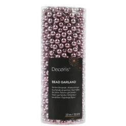 Guirlande de perle (10 m) Alpine Vieux rose
