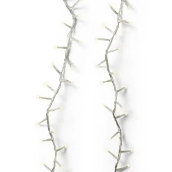 Guirlande lumineuse 45 m 2000 LED câble transparent Luxe Blanc chaud