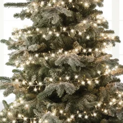 Guirlande lumineuse 45 m 2000 LED câble transparent Luxe Blanc chaud