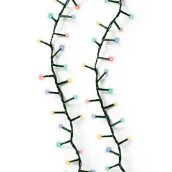 Guirlande lumineuse 11 m 500 LED câble vert Luxe Multicouleur