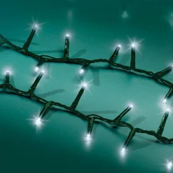 Guirlande lumineuse 22,50 m 1000 LED câble vert Luxe Blanc froid