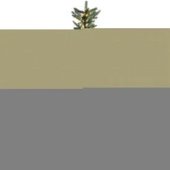 Guirlande lumineuse 16 m 750 LED câble vert Luxe Blanc chaud doré