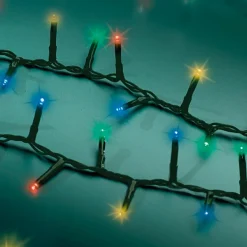 Guirlande lumineuse 22,50 m 1000 LED câble vert Luxe Multicouleur