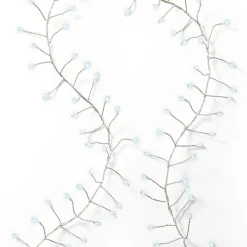 Guirlande lumineuse 6 m 480 Micro LED câble argent Luxe Blanc froid