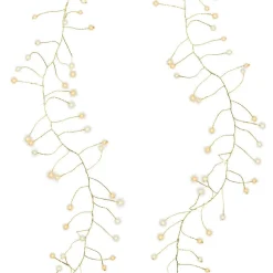 Guirlande lumineuse 6 m 480 Micro LED câble or Luxe bicolore Blanc chaud et froid