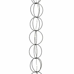 Guirlande lumineuse à piles 20 LED (1,9 m) Anneaux Blanc chaud