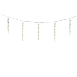 Guirlande lumineuse connectable 3,60 m 60 LED Glaçons effet Flash Blanc chaud