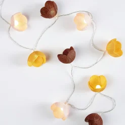 Guirlande lumineuse LED enfant (135 cm) Fleurs Multicolore