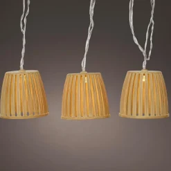 Guirlande lumineuse solaire 4,5 m 10 LED (H28 cm) Celesta Naturel