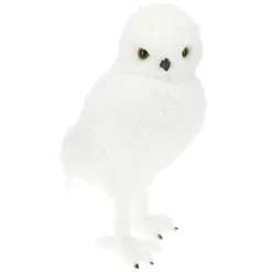 Hibou de Noël (H49 cm) Givrous Blanc