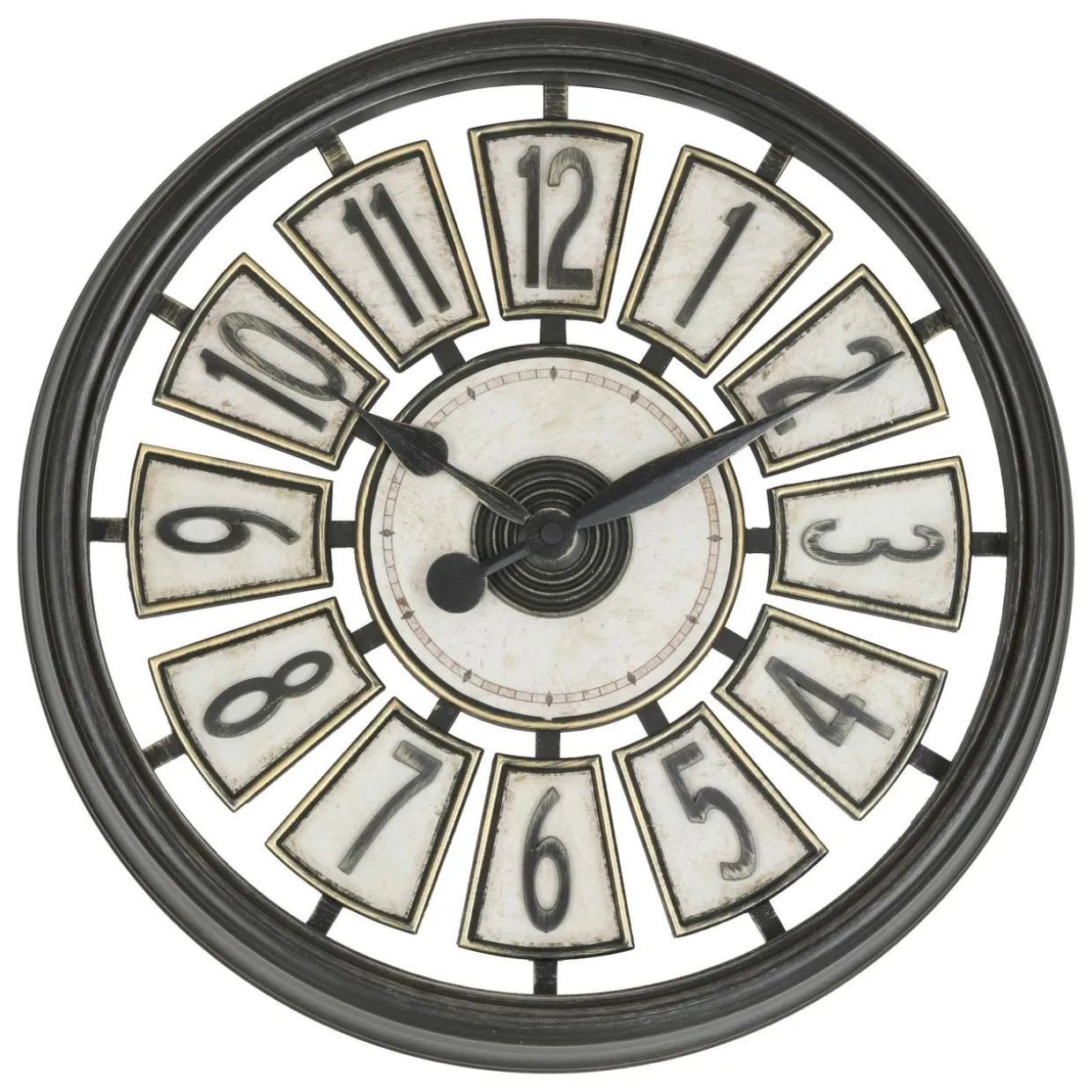 Horloge murale (D39 cm) Davy Noir