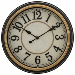 Horloge murale (D29 cm) Nell Marron