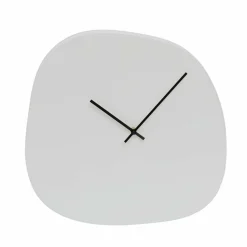 Horloge murale en bois (D45 cm) Bélem Blanc