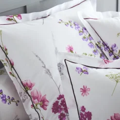 Housse de couette coton (260 x 240 cm) Pretty Blanche