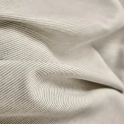 Housse de couette et deux taies d'oreiller microfibre (240 x 220 cm) Azura Beige