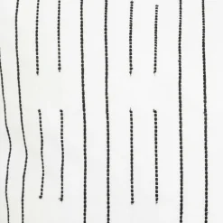 Housse de couette et deux taies coton (260 x 240 cm) Dobby Grise