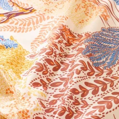 Housse de couette et deux taies coton (240 x 220 cm) Walaa Multicolore