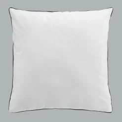 Housse de couette et deux taies coton lavé (240 x 220 cm) Linette Blanche